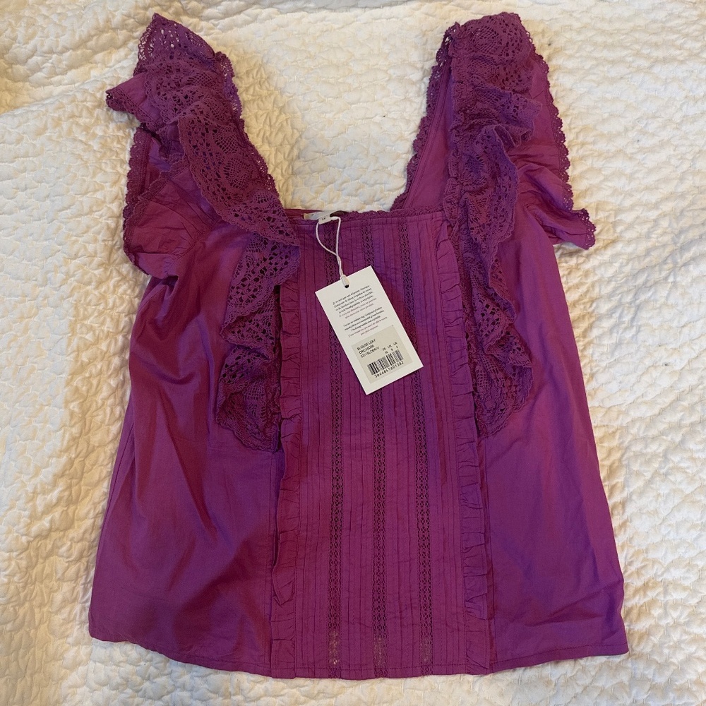 Sezane Lexy Blouse Orchidée - Size 36